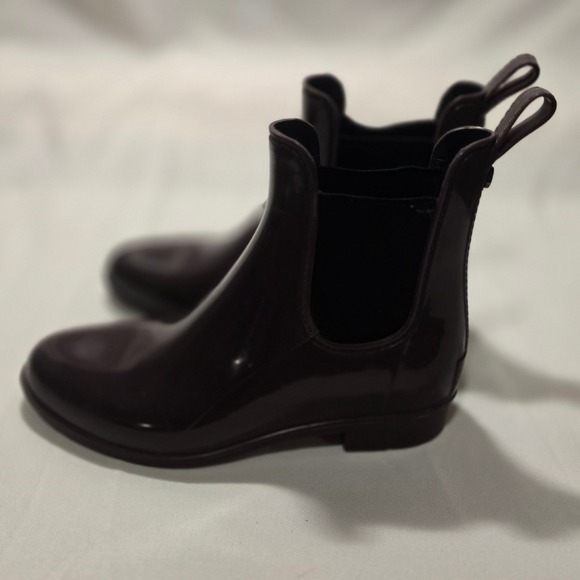 Sam Edelman Waterproof Chelsea Rain Boots Purple Size 6 - Picture 5 of 7